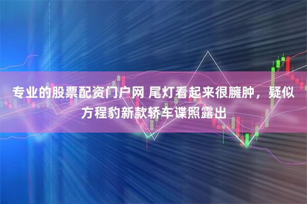 专业的股票配资门户网 尾灯看起来很臃肿，疑似方程豹新款轿车谍照露出